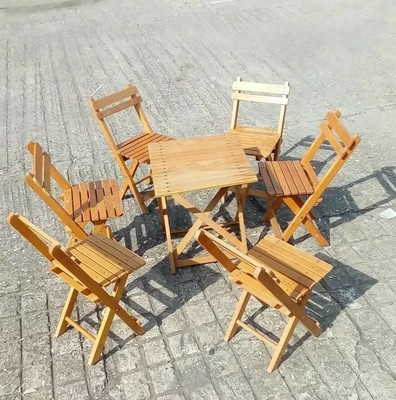 childrens camping table and chairs